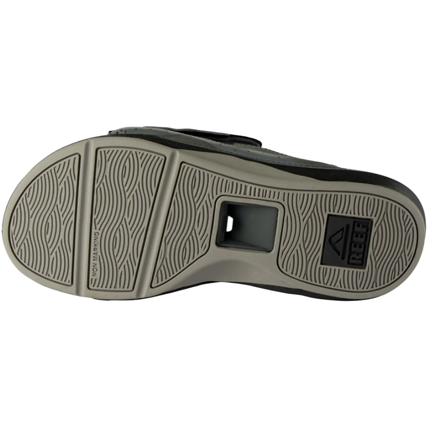 Women's REEF Cruiser Slide Black/Grey Synthetic