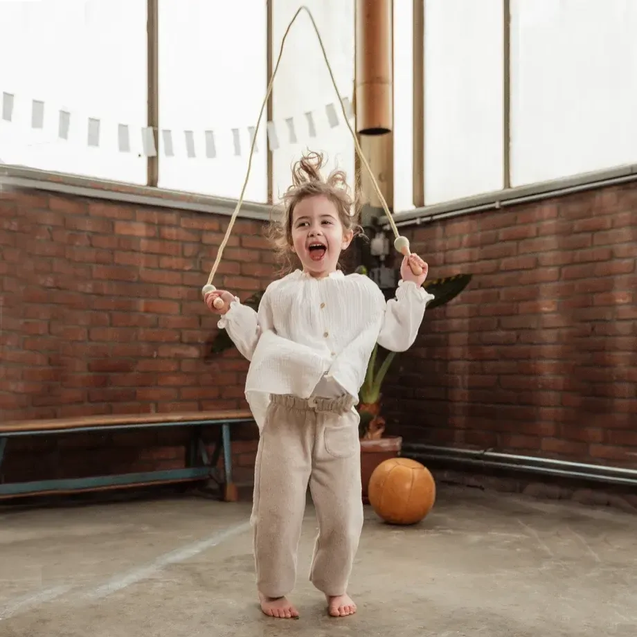 Wooden Handles Skipping Rope